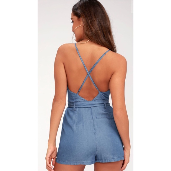 NWT - Small Blue Romper - Picture 2 of 4